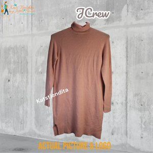 J.Crew Seashell Turtleneck Sweater Dress Size S Wool/Alpaca/Nylon/Elastane Pre-O